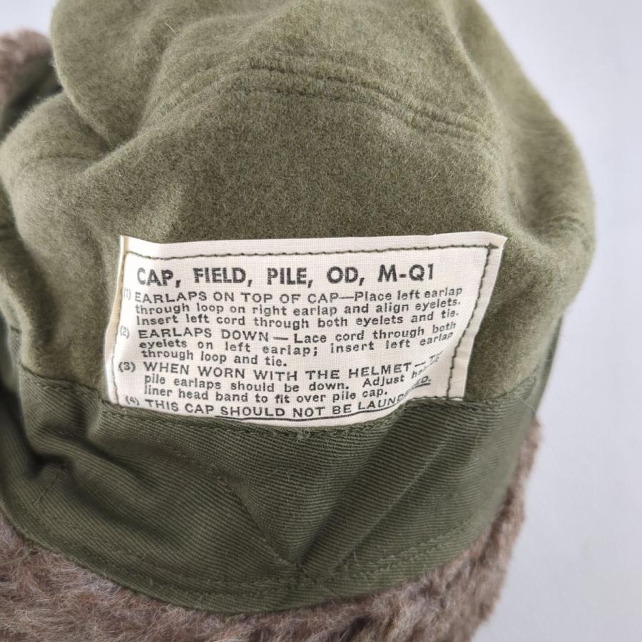 フィールドパイルキャップ サイズ 7 50's ミリタリー 米軍 U.S. フィールドパイルキャップ サイズ 7 50's ミリタリー 米軍 U.S.