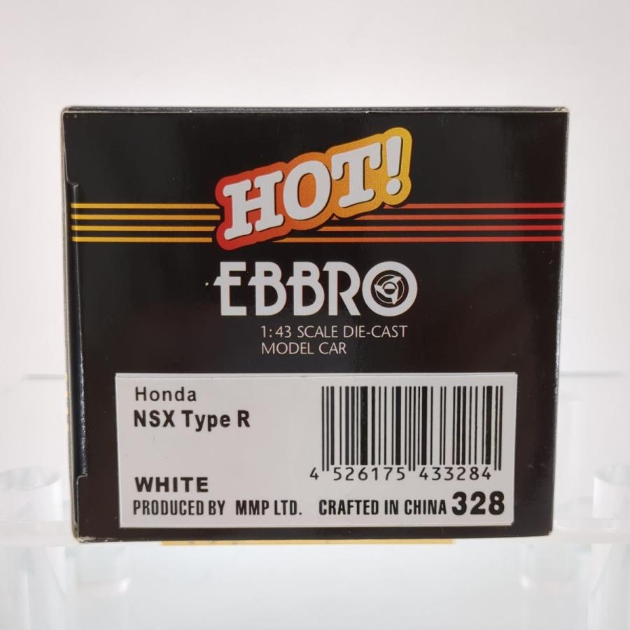 エブロ 328 ホンダ NEW NSX タイプR 1/43 Honda NEW NSX Type-R