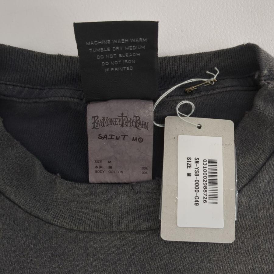 SAINT Mxxxxxx セントマイケル 半袖Tシャツ M ブラック メンズ SAINT Mxxxxxx セントマイケル 半袖Tシャツ M ブラック メンズ