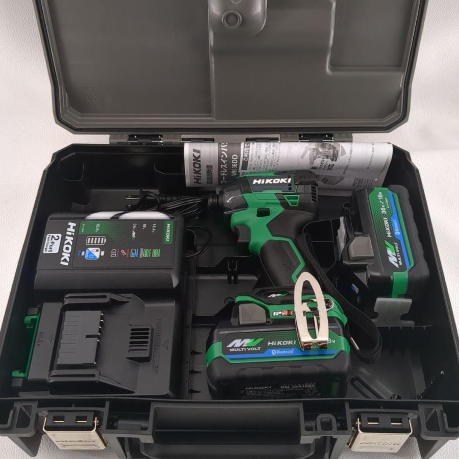 未使用品 ハイコーキ インパクトドライバー WH36DD 2XHLSZ HiKOKI 