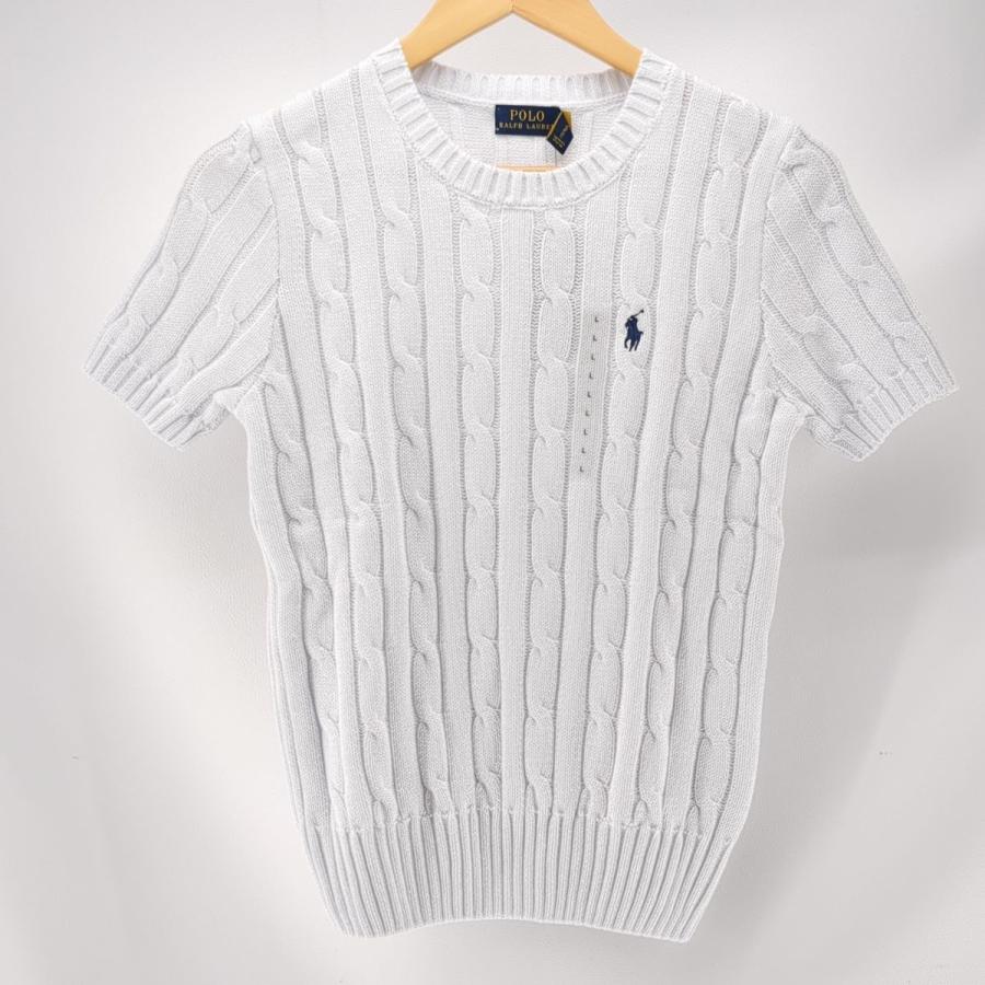 POLO RALPH LAUREN ポロ ラルフローレン 半袖ニット サイズ L POLO RALPH LAUREN ポロ ラルフローレン 半袖ニット サイズ L