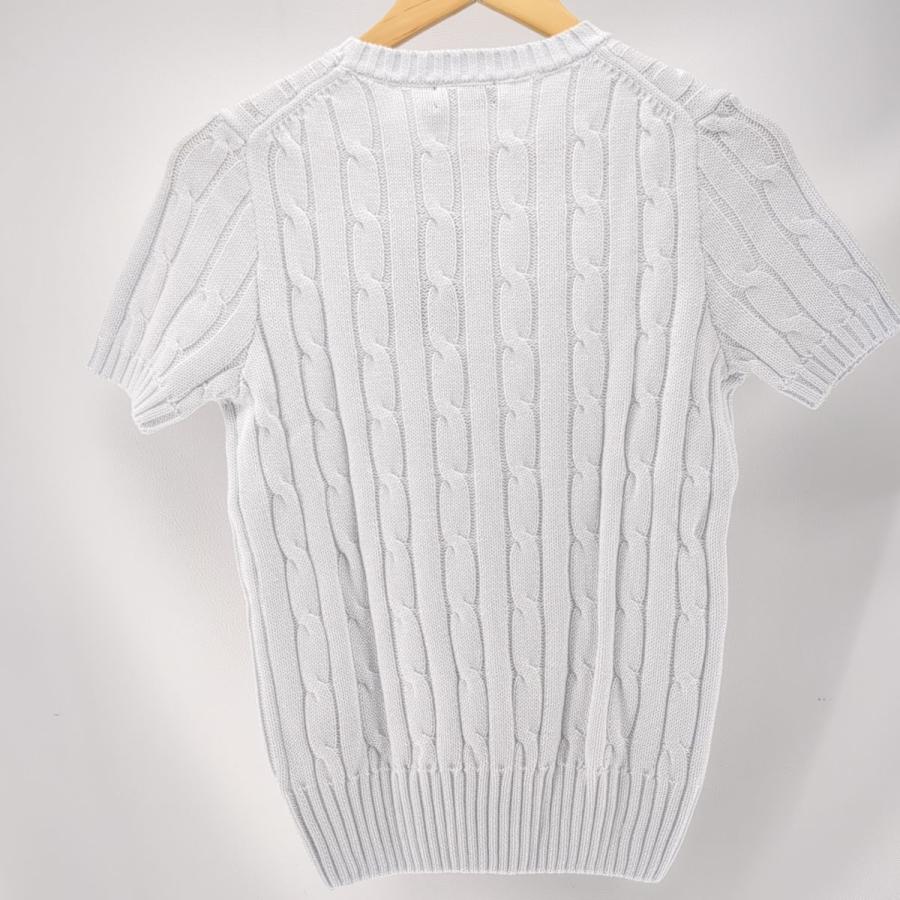 POLO RALPH LAUREN ポロ ラルフローレン 半袖ニット サイズ L POLO RALPH LAUREN ポロ ラルフローレン 半袖ニット サイズ L