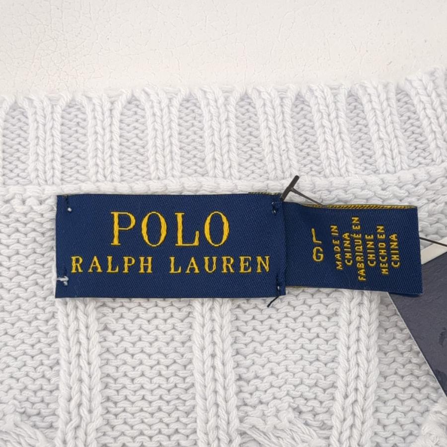 POLO RALPH LAUREN ポロ ラルフローレン 半袖ニット サイズ L POLO RALPH LAUREN ポロ ラルフローレン 半袖ニット サイズ L