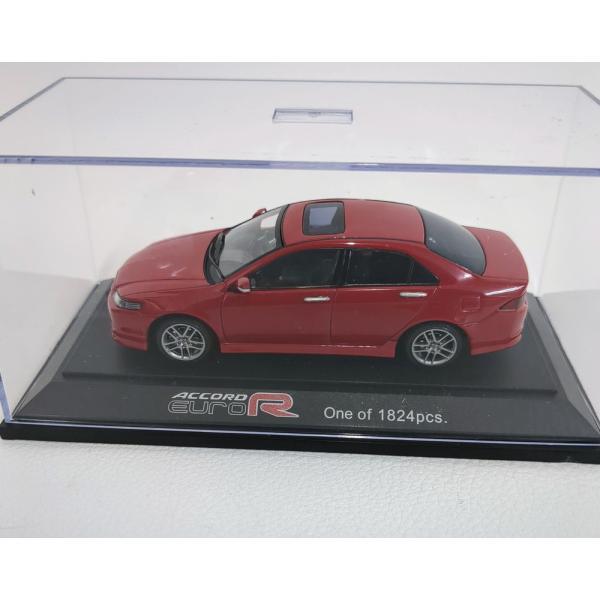 EBBRO エブロ 1/43 アコード ユーロ R ミラノレッド #439Honda Accord