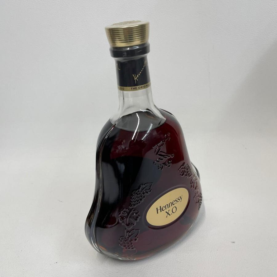 ブランデー コニャック Hennessy ヘネシー XO 金キャップ クリアボトル
