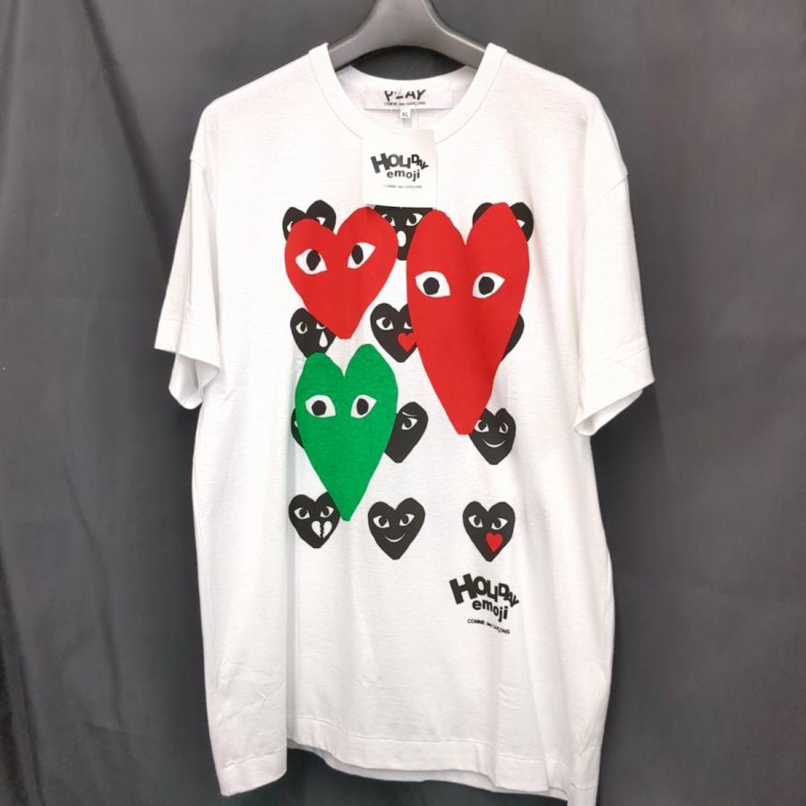 COMME des GARCONS 未使用品 プレイコムデギャルソン HOLIDAY emoji 