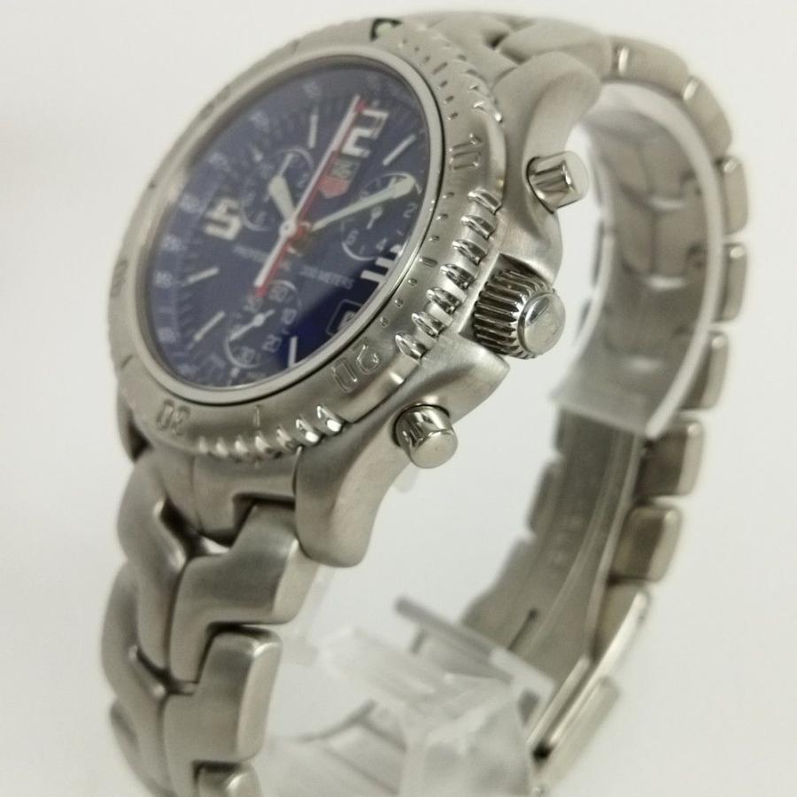 保証付 タグホイヤー CT1110 リンク クロノグラフ プロフェッショナル 200m 腕時計 メンズ クォーツ TAG HEUER ◆3115/登呂店｜pickupjapan｜03