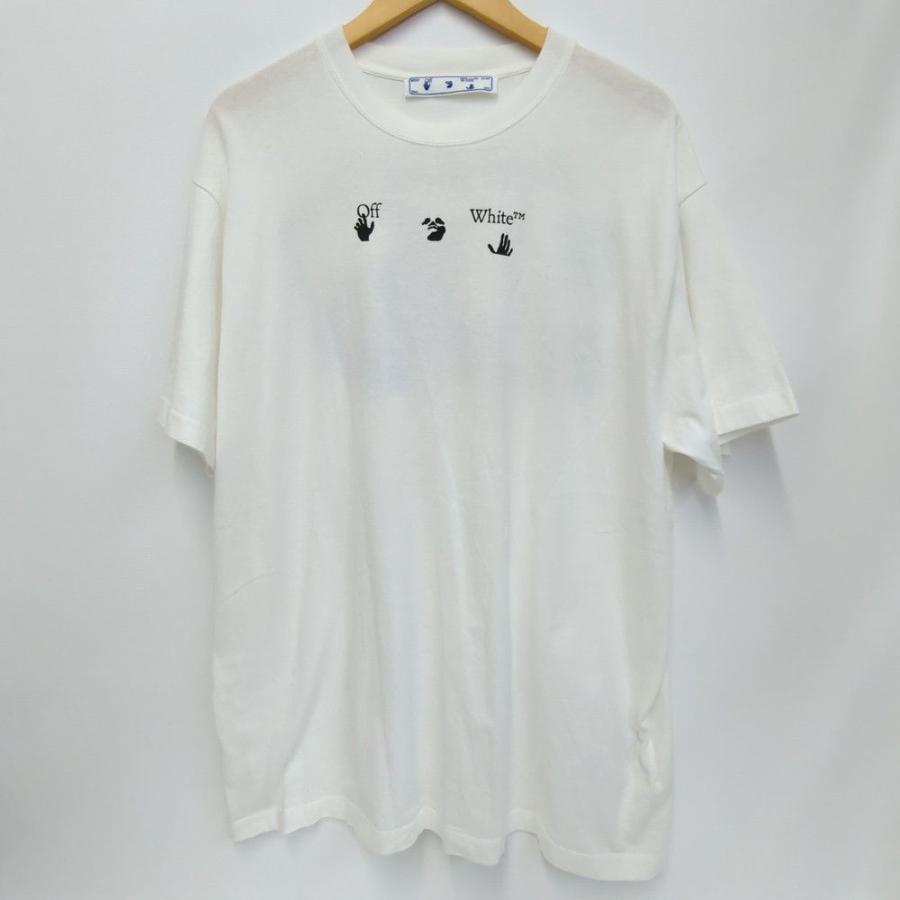 OFFWHITE LG-425 メンズ ホワイト Tシャツ SIZE S オフホワイト OFFWHITE LG-425 メンズ ホワイト Tシャツ SIZE S オフホワイト