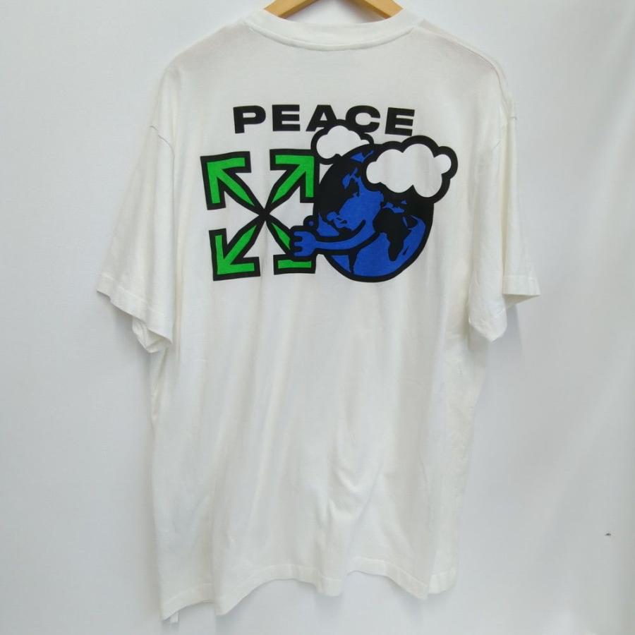 OFFWHITE LG-425 メンズ ホワイト Tシャツ SIZE S オフホワイト OFFWHITE LG-425 メンズ ホワイト Tシャツ SIZE S オフホワイト