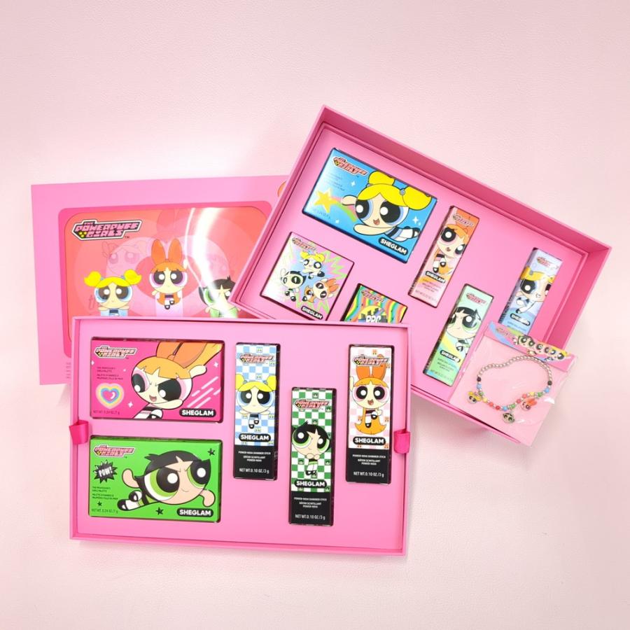 パワーパフガールズ コスメセット 新品未開封 SHEGLAM シーグラム パワーパフガールズ コスメセット 未使用 ◇3115