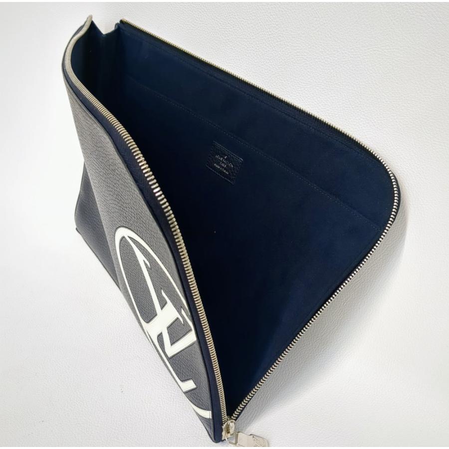 LOUIS VUITTON M67747 ポシェットジュールGM アンディゴブルー