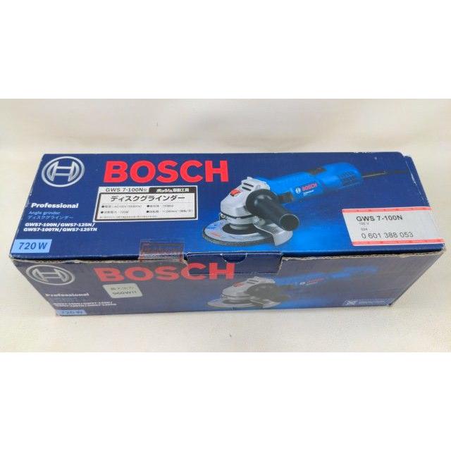 未使用 】BOSCH (ボッシュ) ディスクグラインダー GWS 7-100N