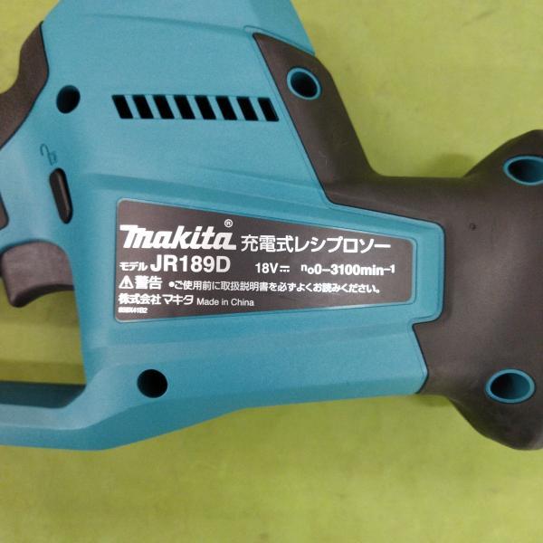 中古未使用品 マキタ 充電式レシプロソー JR189DZ 本体のみ 18V