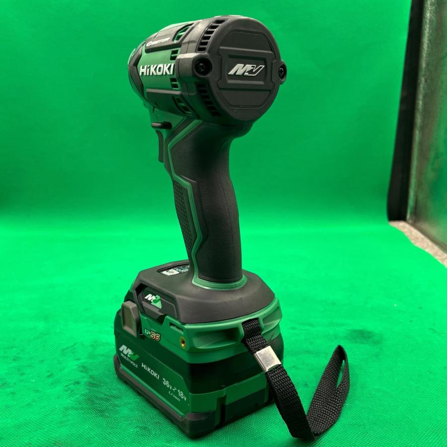 美品 HiKOKI コードレスインパクトドライバ WH36DC 2XPSZ 充電器 