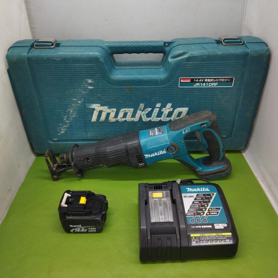 マキタ MAKITA JR141DRF 充電式レシプロソー 充電器・充電池×1 マキタ MAKITA JR141DRF 充電式レシプロソー 充電器・充電池×1