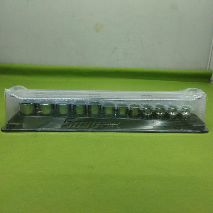Snap-on ※未使用品 SNAP-ON 212FSMY シャローソケットセット 差込角3/8 