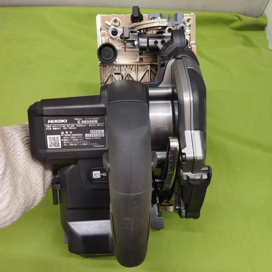 HiKOKI 中古未使用品 ハイコーキ コードレス丸のこ C3606DB 