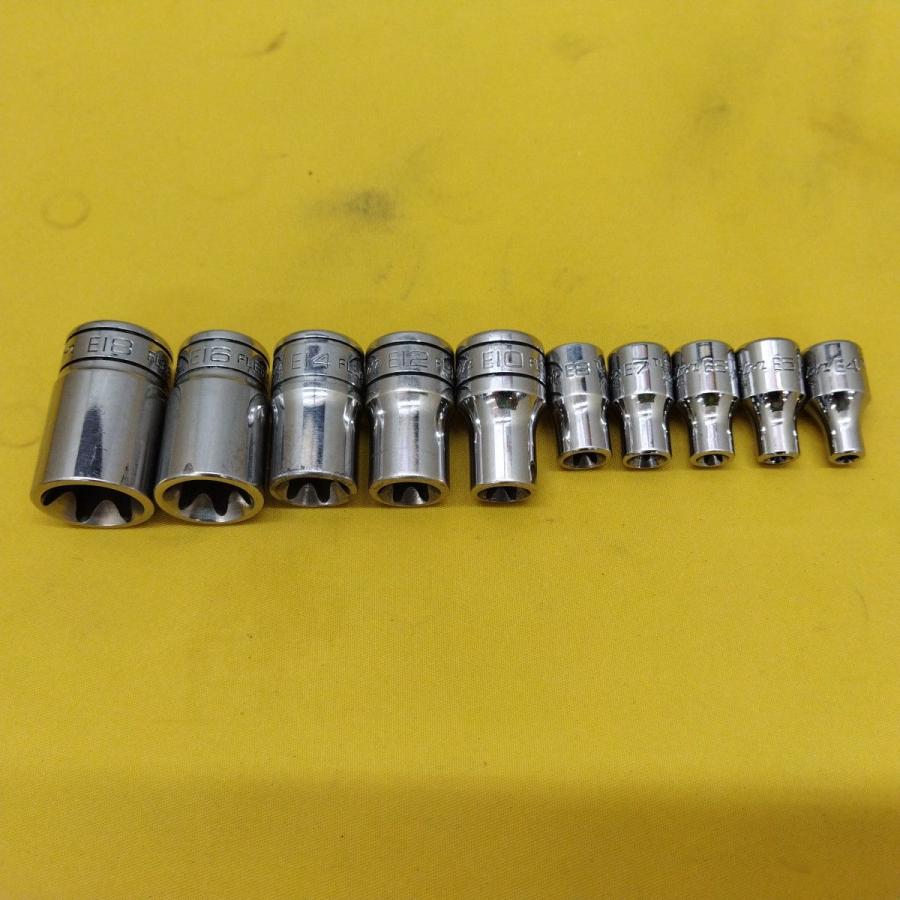 Snap-on トルクスソケット 10個セット