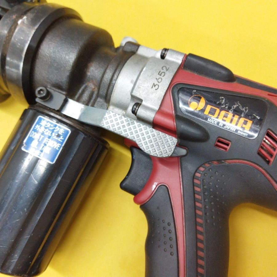 DAIA HPN-250RLB 多目的プロマー 油圧式 コードレス 圧着セット付 充電 