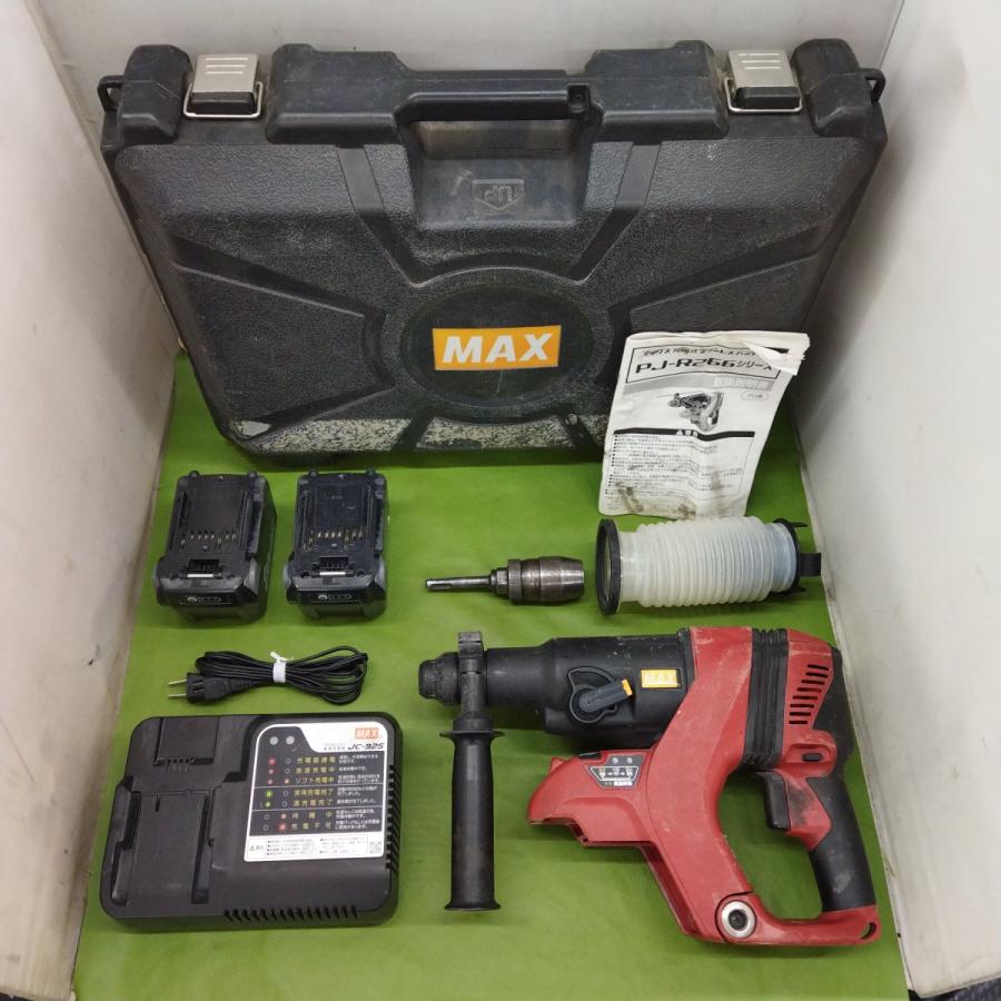 マックス マックス 充電式ブラシレスハンマドリル PJ-R266 充電