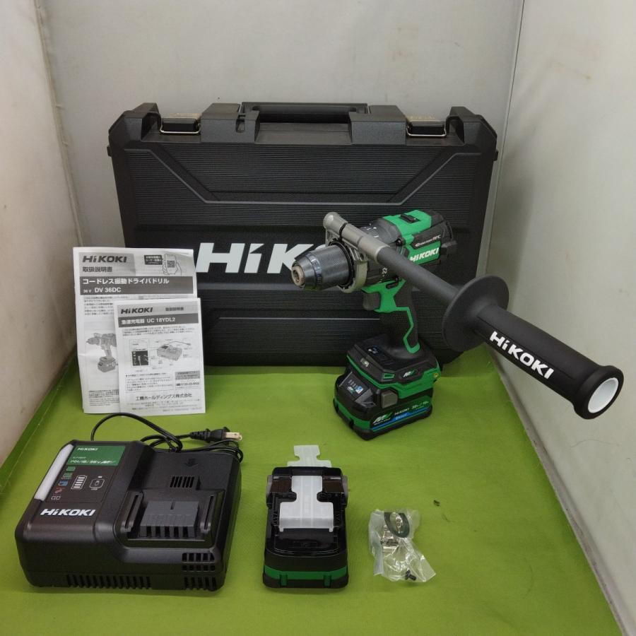 HiKOKI 中古未使用品 ハイコーキ コードレス振動ドライバドリル HiKOKI 中古未使用品 ハイコーキ コードレス振動ドライバドリル
