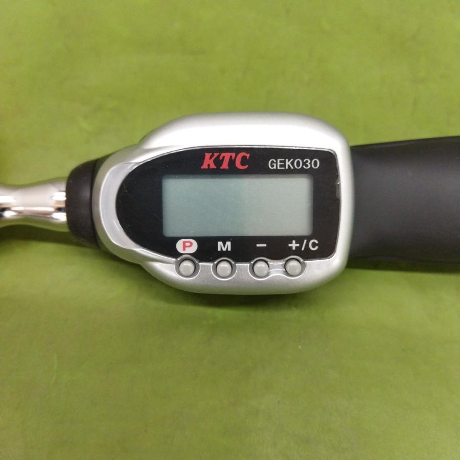KTC 中古未使用品 京都機械工具 デジラチェ GEK030-C3A 9.5sq トルク 