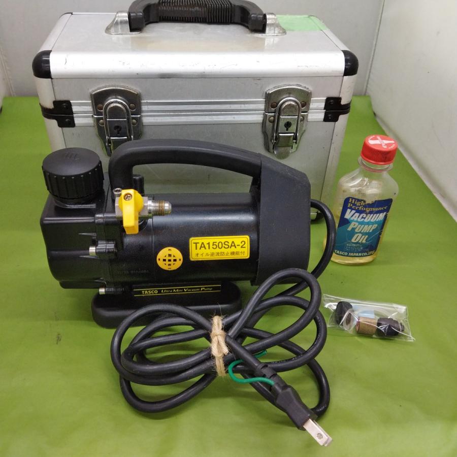 TASCO 電動ポンプ TA150SA-2 真空オイル付き