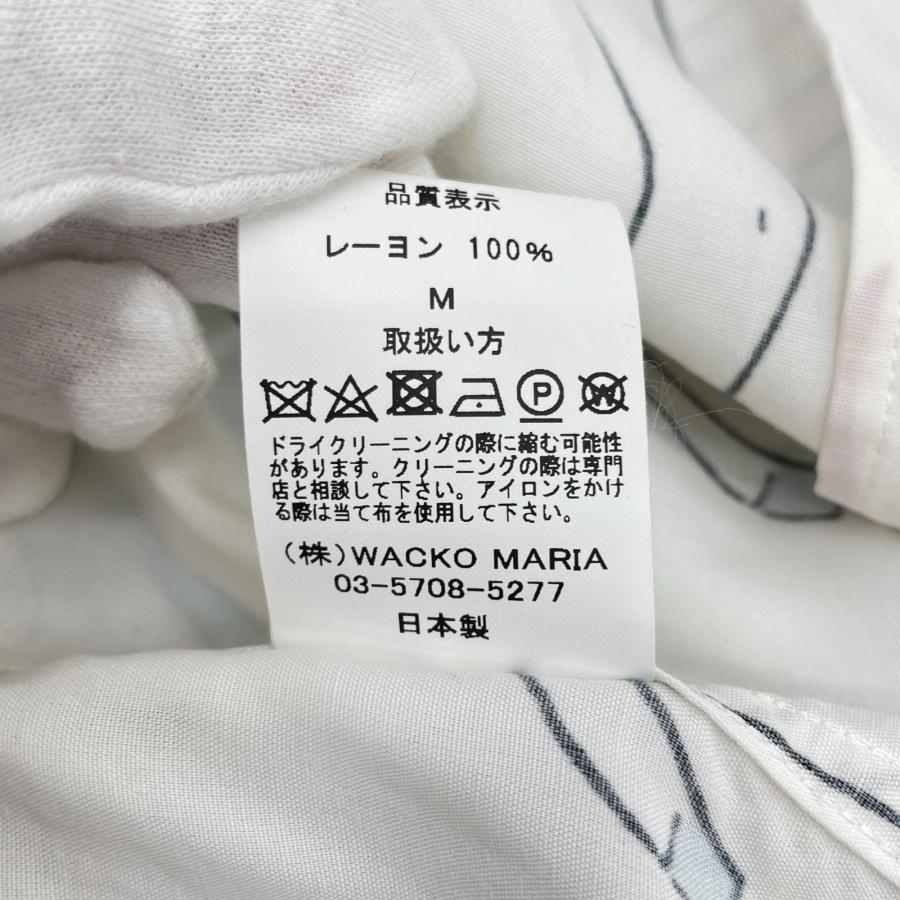 ワコマリア ハワイアンシャツ SIZE M 24ss ホワイト メンズ 古着 WACKO MARIA 中古 ◆2015