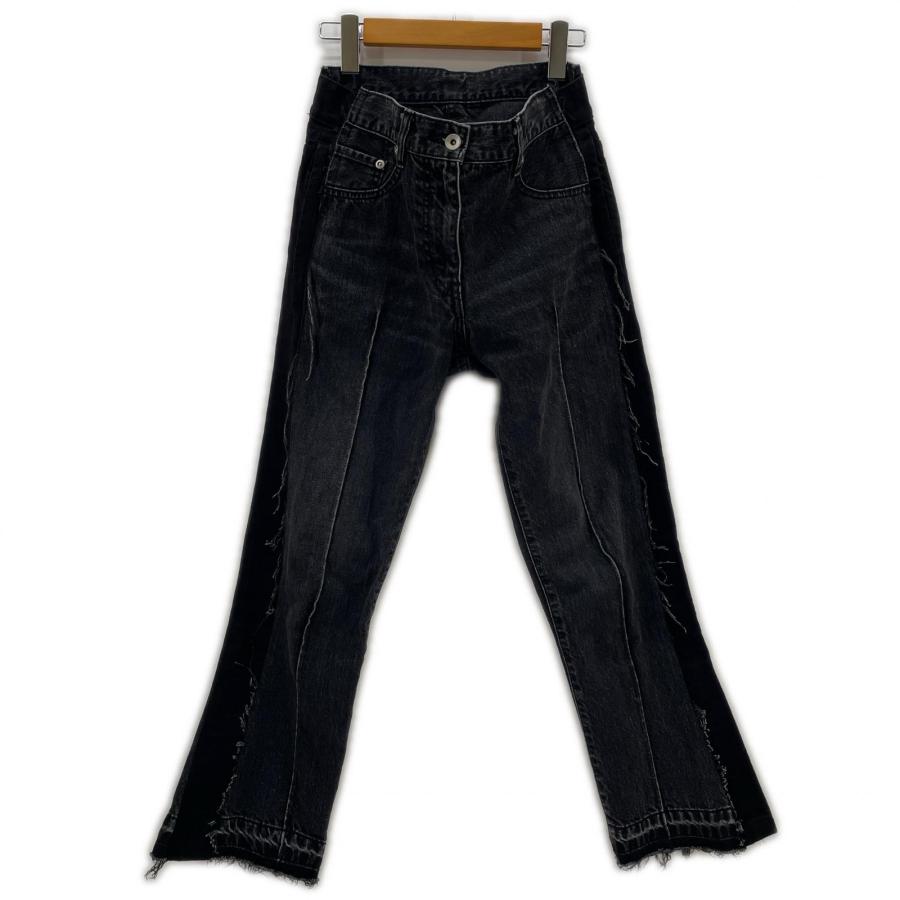 sacai（サカイ） ジーンズ size1 デニムパンツ ドッキングカット