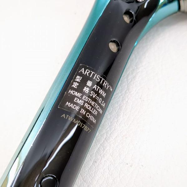 アーティストリー 美顔器 EMSローラー ATWM 中古 ◆2015の画像