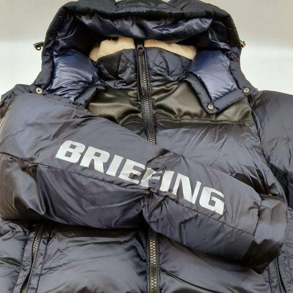 ブリーフィング ダウンジャケット SIZE M ネイビー BRG243MB8 メンズ 古着 BRIEFING 中古 ◆2015