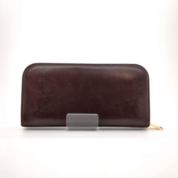 サンローラン 長財布 ブラウン Saint Laurent Paris 中古 ◇2015