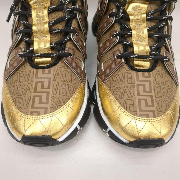 ヴェルサーチェ キャンバススニーカー SIZE 42 トライグレカローカット