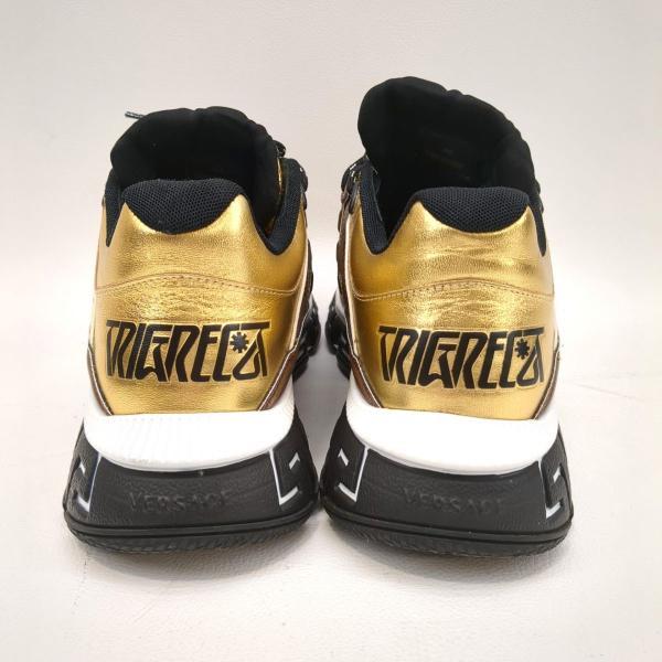 ヴェルサーチェ キャンバススニーカー SIZE 42 トライグレカローカット