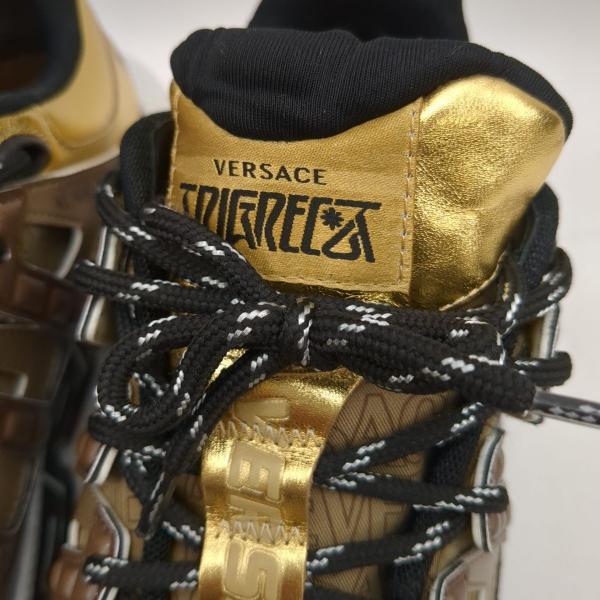 ヴェルサーチェ キャンバススニーカー SIZE 42 トライグレカローカット