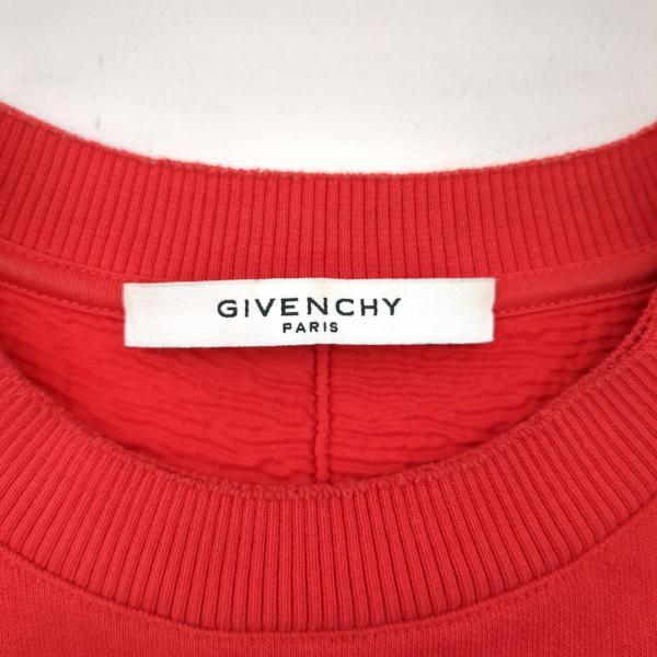 ジバンシイ スウェット SIZE S レッド メンズ 古着 GIVENCHY 中古