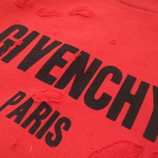 ジバンシイ スウェット SIZE S レッド メンズ 古着 GIVENCHY 中古