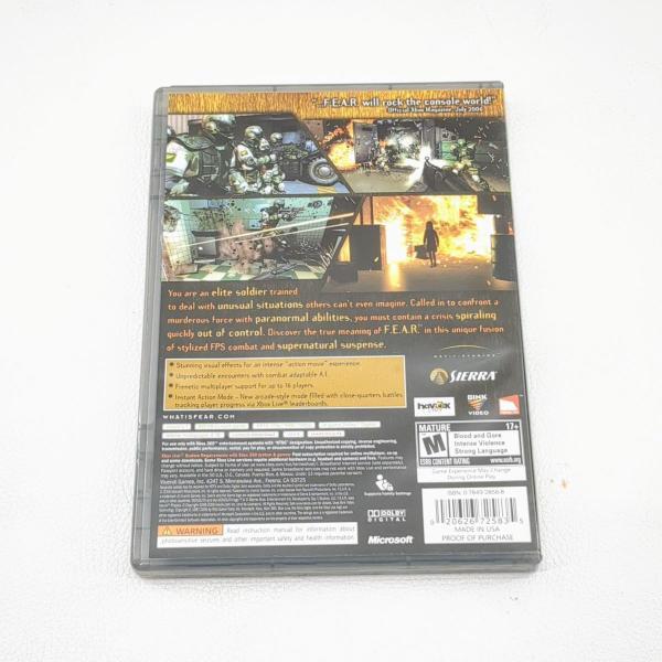 Xbox 360 Xbox用ゲームソフト 北米版 F.E.A.R. PLATINUM HITS 中古