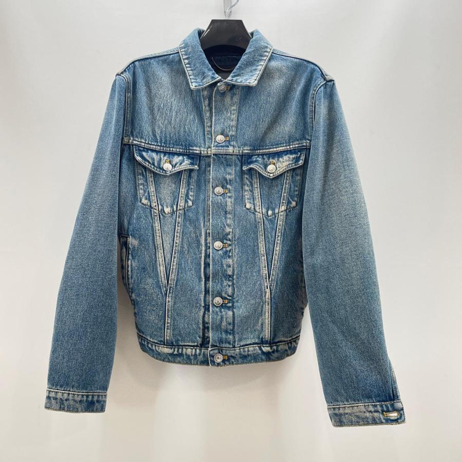 BALENCIAGA バレンシアガ デニムジャケット SIZE 46 CA00985 メンズ 中古 2015 : ピックアップジャパン ヤフー ...