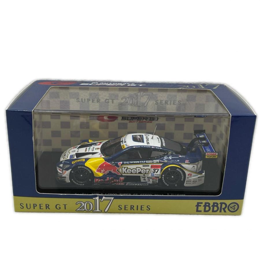 エブロ 1/43 45520 SUPER GT GT500 2017 Keeper TOM'S LC500 No.37