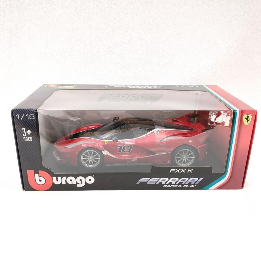 中古 burgo ブラーゴ 1/18 FERRARI フェラーリ モデルカー レッド 赤 