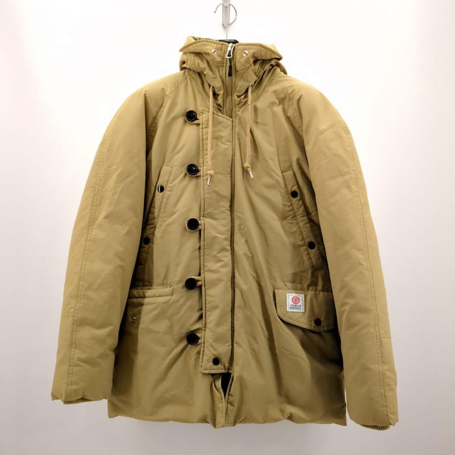 フランクリンマーシャル ダウンジャケット SIZE M ベージュ メンズ 
