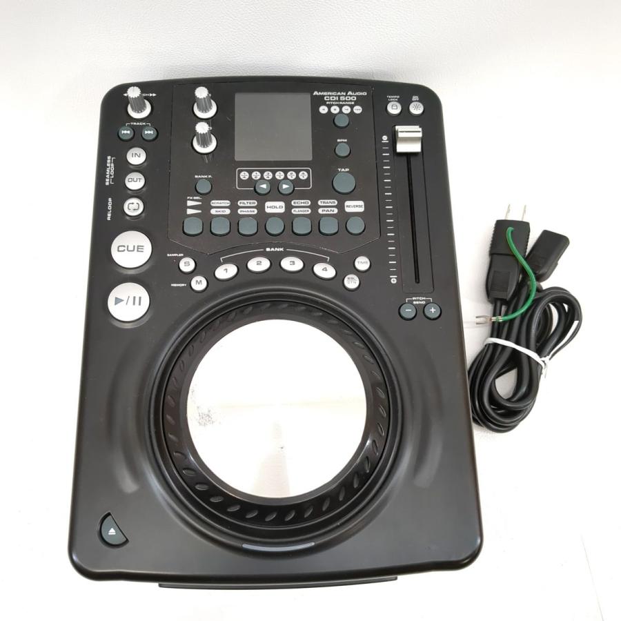 【販売済】CDJ動作確認済★アメリカンオーディオ CDI 500★電源ケーブル付き★美品 American Audio（アメリカンオーディオ） AMERICAN AUDIO DJ楽器 CDI