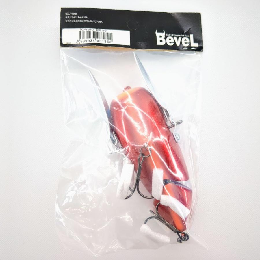 Bevel ベベル　タンケットJ メタリックレッド 限定カラー 釣具 ルアー 未使用◆3118/静岡清水店｜pickupjapan｜02