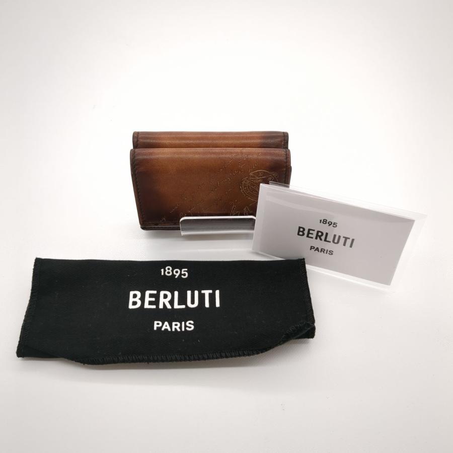 Berluti ベルルッティ 財布 ブラウン 2024/02購入証明 美品 Berluti ベルルッティ 財布 ブラウン 2024/02購入証明 美品