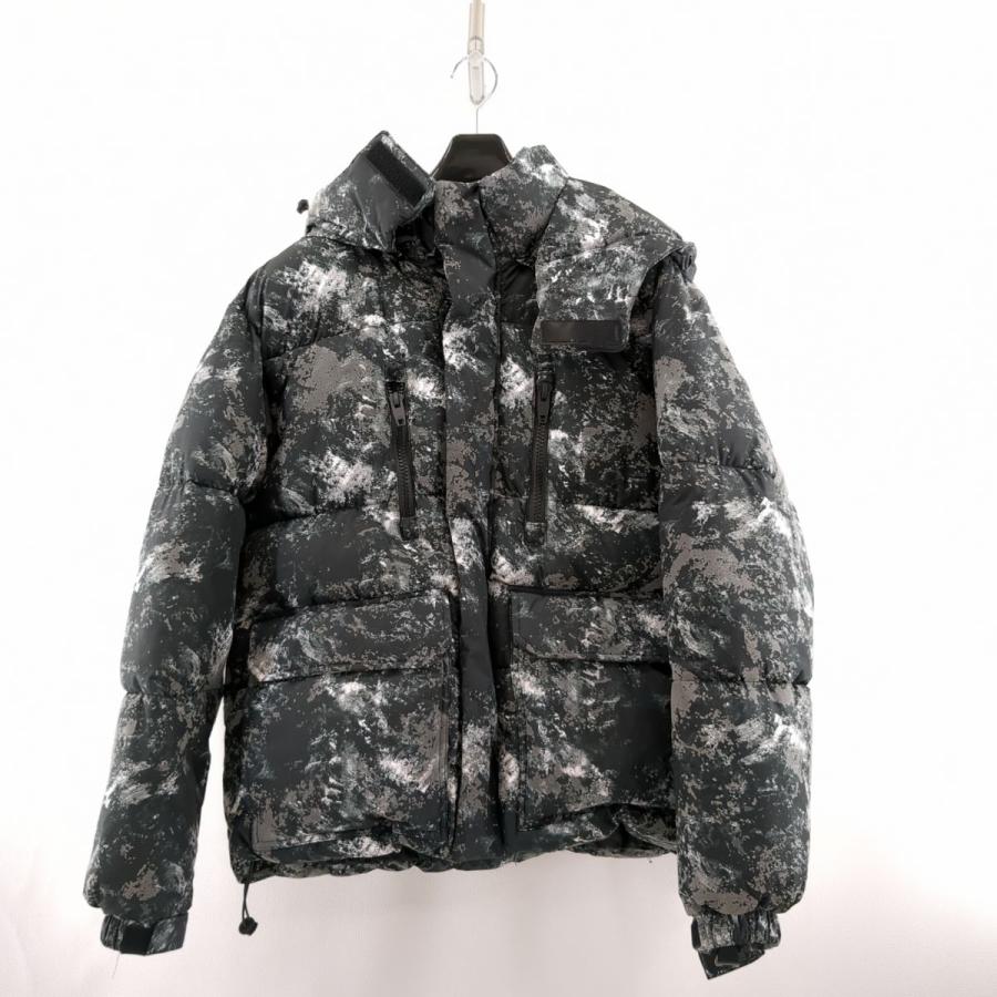 ZARA ザラ ダウンジャケット メンズ SIZE:L グリーン フード着脱 ZARA ザラ ダウンジャケット メンズ SIZE:L グリーン フード着脱