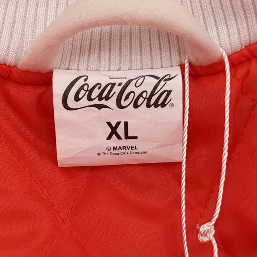 コカ・コーラ 未使用品 コカ コーラ スタジャン MARVEL SIZE XL コカ・コーラ 未使用品 コカ コーラ スタジャン MARVEL SIZE XL