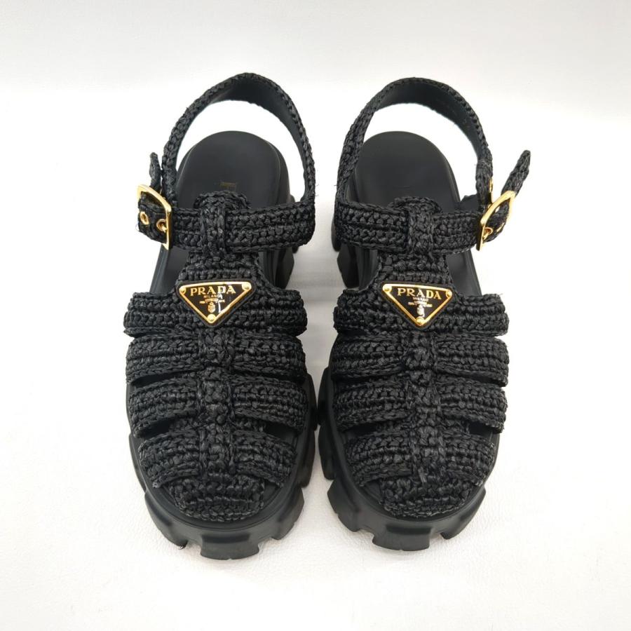 PRADA プラダ モノリス クロシェ ケージサンダル SIZE 36 PRADA プラダ モノリス クロシェ ケージサンダル SIZE 36