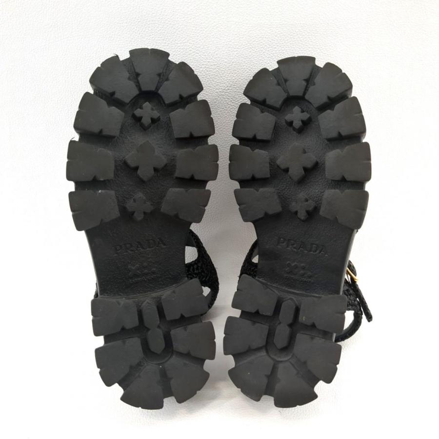 PRADA プラダ モノリス クロシェ ケージサンダル SIZE 36 PRADA プラダ モノリス クロシェ ケージサンダル SIZE 36