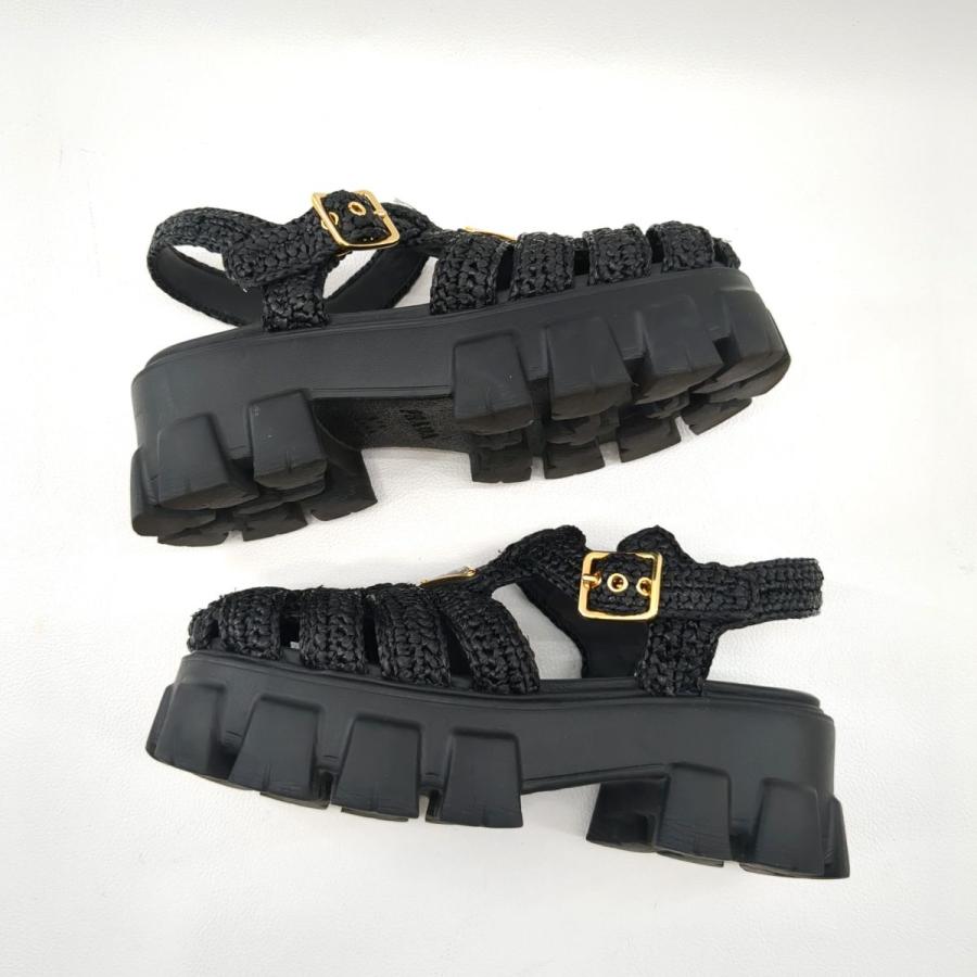 PRADA プラダ モノリス クロシェ ケージサンダル SIZE 36 PRADA プラダ モノリス クロシェ ケージサンダル SIZE 36